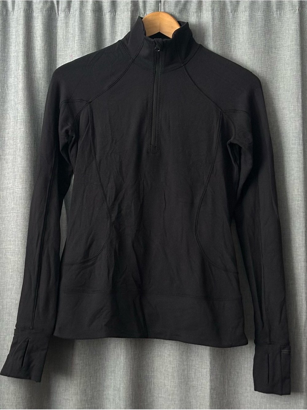 Lululemon Black Quarter-Zip Jacket